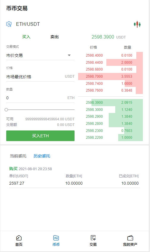 【区块链合约交易所】新币币交易所USDT秒合约杠杆C2C法币交易插图5